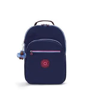 Kipling Women's Seoul 15" Laptop Backpack, Durable, Roomy with Padded Shoulder Straps, Built-In Protective Sleeve