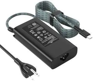 LQM Ultra Slim 65W USB-C Fast Charger Compatible with HP OmniBook X Flip NGAI Series 14-fm 14-fk 16-as 16-ar 14-fm0008na 14-fk0006na 16-as0005na 16-ar0007na Laptop Adapter