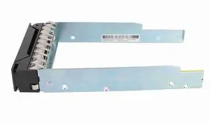 CHICIRIS 3.5 Hard Drive Enclosure, Silver Black Hard Drive with 3.5 Inch SAS Bearer for RD650 RD550 RD450 RD350 TD350 with 4 Screws for Stability