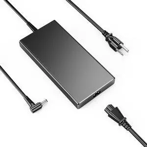 Slim 180W Laptop Charger for Msi GF63 GF65 GF75 Thin GE72 GE75 GS65 GL75 Stealth WF66 WF76 GV15 Thin A17-180P4B A18-150P1A 957-15621P-104 Power Supply Adapter Cord