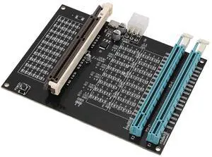 Computer Accessory Graphics Card Tester with Light,AGP PCI E Double Purpose Display Video Graphics Card Tester for Computer Accessory