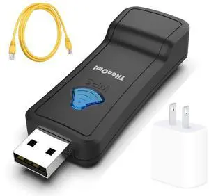 Ethernet LAN to WiFi Bridge Universal Wireless Adapter for PLC, PS4, Xbox, Printer, Smart TV, Blu-Ray Player, Game Console, 2.4GHZ RJ45 Cable Extender Ethernet LAN to WiFi Bridge Universal Wireless Adapter for PLC, PS4, Xbox, Printer, Smart TV, Blu-Ray Player, Game Console, 2.4GHZ RJ45 Cable Extender