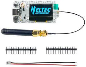868MHz 915MHz WiFi LoRa 32 V3 Module Development Board Type-C SX1262 Integrated WiFi Bluetooth - ESP32 0.96 inch OLED Display 8MB Flash IOT Lora Dev-Board + Antenna U.FL IPEX to SMA 915MHz