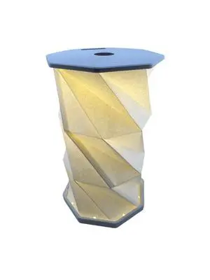 NWOOD Twist Foldable LED Pocket Lamp | USB Charged | Foldable and Bright | Durable | Great for Gift | No Battery Required |