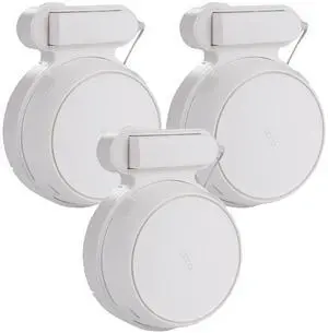 STORAGBT Router Wall Mount Bracket for TP-Link Deco BE23/BE25/BE3600/BE5000, No Drill Screwless Mount, Cable Management Holder to Hide Wires, Lossless Installation for WiFi 7 Mesh Wi-Fi System(3pack)