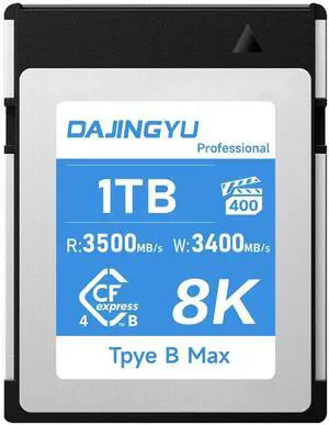 980GB CFexpress 4.0 Type B Memory Card VPG400 Up to 3500/3400 MB/s Read/Write Shooting Video and Photo in up to 4K/8K RAW Compatible with Nikon Canon panasonic Fujifilm Camera