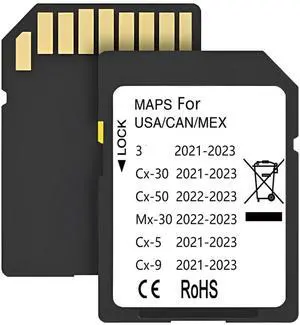 Latest Navigation Memory Card Compatible with Maz*da 3(2021-2023), Cx5(2021-2023), Cx9(2021-2023), Cx30(2021-2023), Cx50(2022-2023), Mx30(2022-2023) (Ceypec-05)
