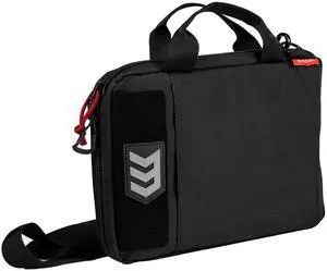 3V Gear Privy Personal Essentials EDC Case - Lockable Zippers, MOLLE Webbing, Tablet Sleeve, Admin Panel, Handles - Wear as Everyday Crossbody Messenger Bag or Compact Shoulder Bag for Men, Women