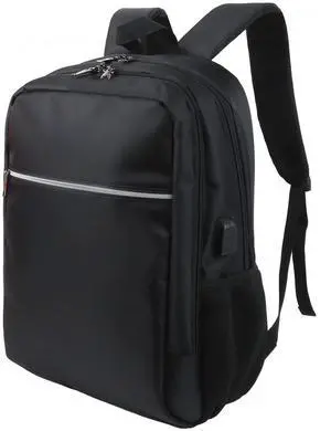 TITILT Laptop Backpack for Men Women, Travel Business Backpack with USB Charging Port and Anti Theft Pocket, Fits 17 Inch Laptop,Black