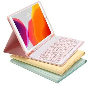 YEEHi Color Keyboard for Galaxy Tab S6 Lite 10.4 inch 2024/2022/2020 Keyboard Case Cute Detachable Removable Wireless Bluetooth Keyboard Cover,MintGreen