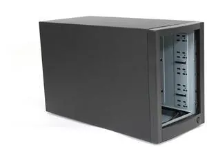 DupliM External 5-Bay Duplicator Case Enclosure Tower for DVD CD Blu-ray HDD USB - Includes UL Power Supply