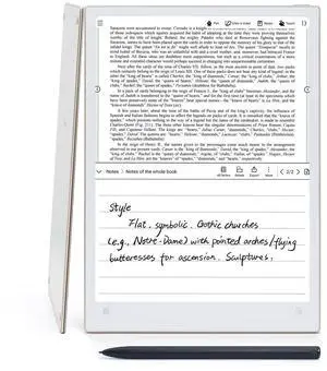iFLYTEK AINOTE 2, 10.65" E Ink Tablet, 4.2mm Ultra-Thin AI Paper Tablet,Digital Notebook with Voice-to-Text, Handwriting Conversion,Multi-Language Support, Powered by ChatGPT-5 for Work,Study,Meetings