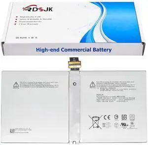 RDSJ G3HTA027H DYNR01 Laptop Battery for Microsoft Surface Pro 4 Pro4 1724 12.3" Series Tablet DYNRO1 G3HTA026H 7.5V 38.2Wh 5087mAh with Tools