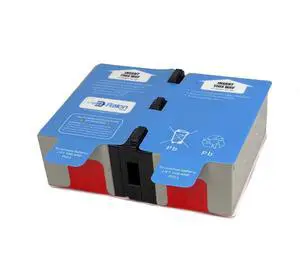 Raion Power 24V 9Ah Sealed Lead-Acid (SLA/AGM) High-Rate Discharge Battery Cartridge - Extended Runtime - Compatible Replacement for APC UPS BR1300G, BR1500G, BX1500G, BX1500M, & SMC1000-2UC