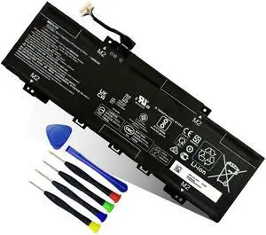 43.3Wh PC03XL M24648-005 Battery Replacement for HP Pavilion x360 14 15 14-DY 14-BA 14-CD 14-dw 15-er Series Pavilion Aero 13-be Pavilion x360 Convertible 14-dy Notebook PC03043XL -11.55V 3560mAh