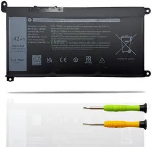 UGXKNAE JPFMR Laptop Battery Fit for Dell Chromebook 3400 3100 (2-in-1) Chromebook 5488 5493 5593 P90F Series 0JPFMR 16DPH 7MT0R 7MTOR 7T0D3 07T0D3 DN33X RDNP5 11.4V 42Wh 3500mAh