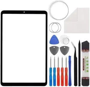 Duotipa Front Glass Screen Replacement Compatible with Samsung Galaxy Tab A 8.4 (2020)Front Outer Lens Glass Screen for Galaxy Tab A 8.4 (2020),SM-T307U with Tools-No LCD Screen and Touch Digitizer