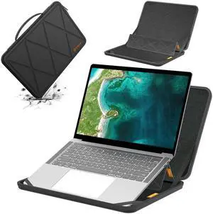 Smatree MS82 Hard EVA Protective Sleeve with Stand Compatible for 15.6 inch HP 255 G10, EliteBook 650/655, for ProBook 450/455, for ZBook Power G9/G10 Mobile Workstation, for HP Pavilion Laptop 15