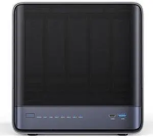 MINISFORUM N5 5-Bay Desktop NAS, AMD Ryzen 7 255(8C/16T), Barebone, 128GB SSD, 1x 10GbE, 1x 5GbE, 2X USB4(8K), 8K HDMI, OCuLink Port, 1xM.2 Slot, 2xU.2/M.2 Slots, Network Attached Storage (Diskless) MINISFORUM N5 5-Bay Desktop NAS, AMD Ryzen 7 255(8C/16T), Barebone, 128GB SSD, 1x 10GbE, 1x 5GbE, 2X USB4(8K), 8K HDMI, OCuLink Port, 1xM.2 Slot, 2xU.2/M.2 Slots, Network Attached Storage (Diskless)