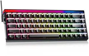 Aula Hero 68 HE 60% Gaming Keyboard Wired, Hall Effect Magnetic Switch Keyboard with Adjustable Actuation, Fast Trigger Mode, 8K Hz Polling Rate, 0.125ms Latency, RGB Backlit
