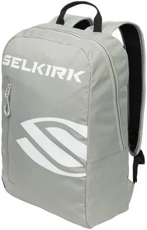 Selkirk Sport Core Line Day Backpack | Small Pickleball Bag for Women & Men | +V11 Max Polyfiber Material | Paddle Bag Fits 6 Pickle Ball Paddles, & Sport Gear, Balls & Accessories | Gray