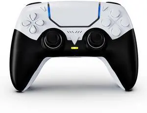 SWVOE Controller for P5, Wireless P 5 Remote Compatible with P 5/PC/Steam Deck, Support Programmable, Vibration, 6-Axis Sensor, Speaker, Mute, and Audio Jack (White)