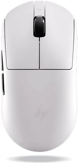 ATK Dragonfly A9 Series Wireless Gaming Mouse, Lightweight 5357 g, PAW3950 Ultra / PAW3395 Sensor, Up to 42000 DPI, 8K Polling, Ice-Feel Coating, Tri-Mode Connectivity (A9 Plus, White)