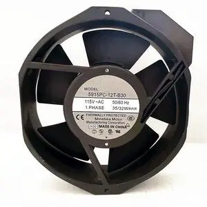 5915PC-12T-B30 for NMB-MAT 17CM Cooling Fan 5915PC-12T-B30-A00 Fan 115VAC 35/32W 172×150×38mm Cooling Fan