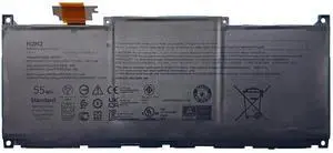 FCZFCZ MN79H Battery Replacement for Dell XPS 13 Plus 9320 P151G / XPS 13 9320 XPS9320-7523BLK-PUS XPS9320-7585SLV-PUS/XPS 13 9340 Series 2FVJM J7H5M 0J7H5M NXRKW 0NXRKW 11.55V 55Wh 4524mAh