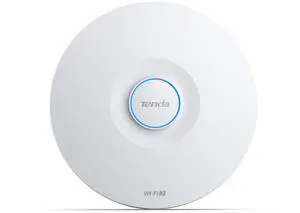 Tenda i36 Wi-Fi 7 Ceiling Mount Access Point, Dual-Band BE5010, Up to 5010 Mbps, 2.5G PoE+ Port, MU-MIMO, Seamless Roaming, Cloud Management, WPA3 Security, VLAN, Ideal for Business & Office
