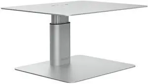 Nillkin Monitor Stand for Desk, Adjustable Height Computer Monitor Stand, Ergonomic Aluminum Computer Stand for Desktop Monitor, iMac,MacBook, Dell, HP, Lenovo and other Screen Display, Silver
