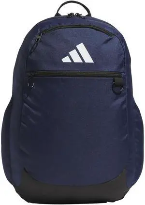 adidas Striker Team Sports Backpack for Soccer and More, Workout Bag for Men and Women, Navy Blue/3.0 (36L), One Size