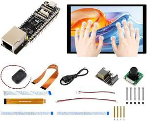ESP32-P4-ETH Development Board, Based On ESP32-P4 +100 Mbps RJ45 Ethernet Port, Supports AI Speech Interaction, with 10.1inch DSI Touchscreen, PoE Module, Camera and Speaker (14 Items) ESP32-P4-ETH Development Board, Based On ESP32-P4 +100 Mbps RJ45 Ethernet Port, Supports AI Speech Interaction, with 10.1inch DSI Touchscreen, PoE Module, Camera and Speaker (14 Items)