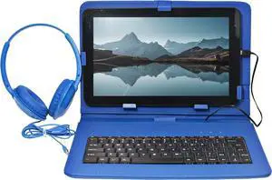 Craig CMP838 BUN-F-BL 7" Android Tablet Bundle with Keyboard Case  Quad Core, 16GB Storage, Wi-Fi, Blue (Blue)