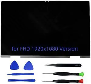 LCD Replacement for HP Envy x360 m Convertible 15-ee 15m-ee 15m-ee0013dx 15m-ee0023dx 15m-ee0xxx 15m-ee0000 LCD Touch Screen Digitizer Assembly Bezel 1920x1080 -IPS (Black Bezel) Support Stylus