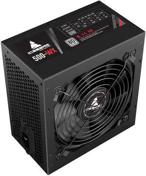 Iceberg Gaming PC Power Supply Unit 500-WX 500W 80 Plus White PCIe 6+2 conector
