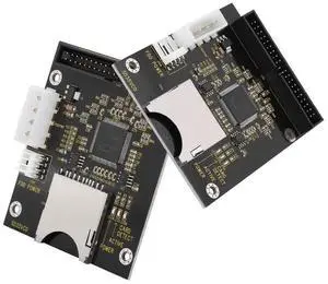 HEITIGN Computer IDE Drive Emulator 3.5 8×6×1 Sd Memory Card to 3.5 40pin Male IDE Hard Disk Drive Adapter Secure Digital Converter