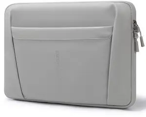 GAOCHY 13.3-14 Inch Laptop Sleeve Bag Water-Resistant Laptop Case for MacBook Pro 14 2024-2021, MacBook Air 13 M4 2025, Swift Go 14, 14 Inch ASUS Zenbook, Dell 14 Plus, Inspiron 14, Envy 13, Grey