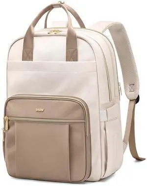 VNINE Backpack for Women Work Bags: 15.6 inch Laptop Backpack Waterproof Backpacks Fashion Travel Bags Large Capacity Computer Bag for Doctor Nurse Business College Casual Daypacks