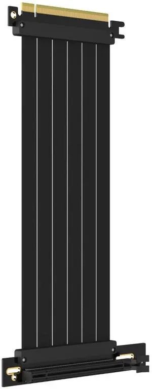 GLOTRENDS 250mm PCIe 3.0 X16 Riser Cable for Low-end PCIe 3.0 GPUs, Such as GeForce RTX 20/GTX 16/GTX 10 Series and AMD Radeon RX5000/VII/RX Vega/R9 Fury Series, etc