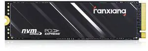 Fanxiang 1TB NVMe SSD PCIe Gen4 M.2 Internal Gaming SSD for PS5, Up to 4800 MB/s, 3D NAND SLC Cache Solid State Drive Upgrade Storage for PC/Laptops S690Q