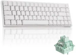 MONSGEEK FUN68 Rapid Trigger Gaming Keyboard 8k SP HE Tri-Mode 65% White Keyboard, Glare Magnetic Switch