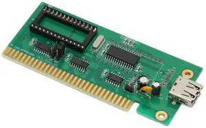 HEITIGN Isa to USB Adapter Card Isa to USB Interface Card Isa to USB Card Plug and Play Widely Compatible Easy to Use Stable Isa to USB Board for Industrial Computer
