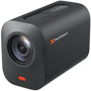 NearStream VM46 Wireless Live Streaming Camera, 4K Camera for Streaming with 8-Mic Noise Canceling Array, 60X Hybrid Zoom, 6H Battery, App Control,Stream to YouTube/Twitch/Facebook/RTMP via LTE/Wi-Fi