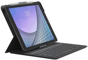ZAGG Messenger Folio 2 Tablet Keyboard & Case, Laptop-Style Keys, Built-in Stand for iPad 11" (A16) & 10.9-inch 10th GEN iPad