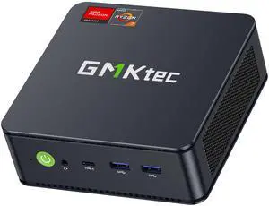 GMKtec M5 Ultra Gaming Mini PC Ryzen 7 7730U (Upgraded 7430U/ 5825U), 32GB RAM 512GB SSD Dual NIC LAN 2.5GbE Desktop Computers, Triple 4K Display, WiFi 6E, USB-C, BT 5.2, DP, HDMI 2.0