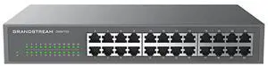 Grandstream GWN7703 | 24-Port Gigabit Ethernet Unmanaged Network Switch | Plug & Play | Desktop/Rack-Mount | Metal Design
