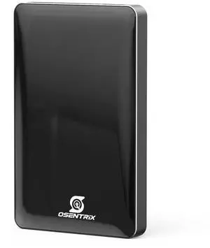 OSENTRiX O1-BK 1TB USB 3.0 Pocket-Size Portable External Hard Drive (for Windows, MacOS, Xbox, PS)