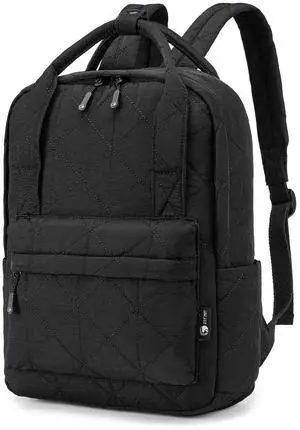 SUCIKORIO 40X30X10 Personal Item Travel Backpack Carry On Luggage Flight Approved Quilted Puffer 14'' Laptop Backpack Daypack
