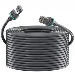 Linkoostar Starlink Gen 3 Cable 164FT/50M Starlink Ethernet Cable for Starlink Standard Generation 3 Replacement Extension Cable Waterproof Satellite Starlink Standard Gen 3 Extra Long Star Link Cable